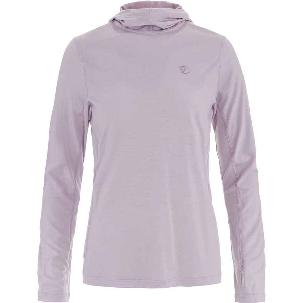 Fjällräven Women's Abisko Wool Hoodie Lavender Mist v:9123866