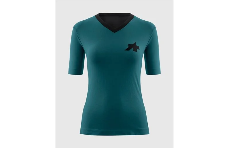 Sykkelskjorte Assos W's Tech T-Shirt TACTICA T5 Foundation Green v:6052248