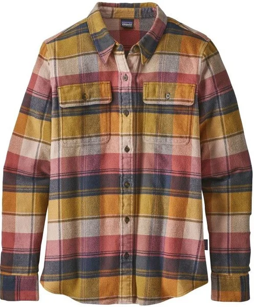 W's L/S Fjord Flannel Shirt Spectra Kiln Pink v:5727752