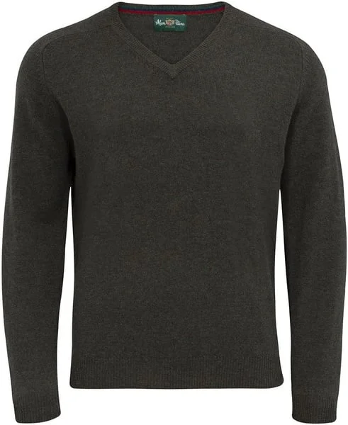 Streetly V-Neck Pullover Seaweed v:9263707