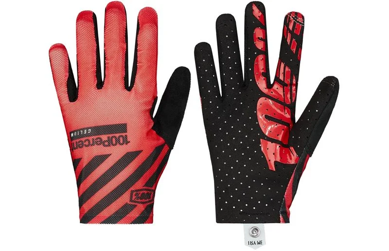 100% Celium Gloves Racer Red v:3378095