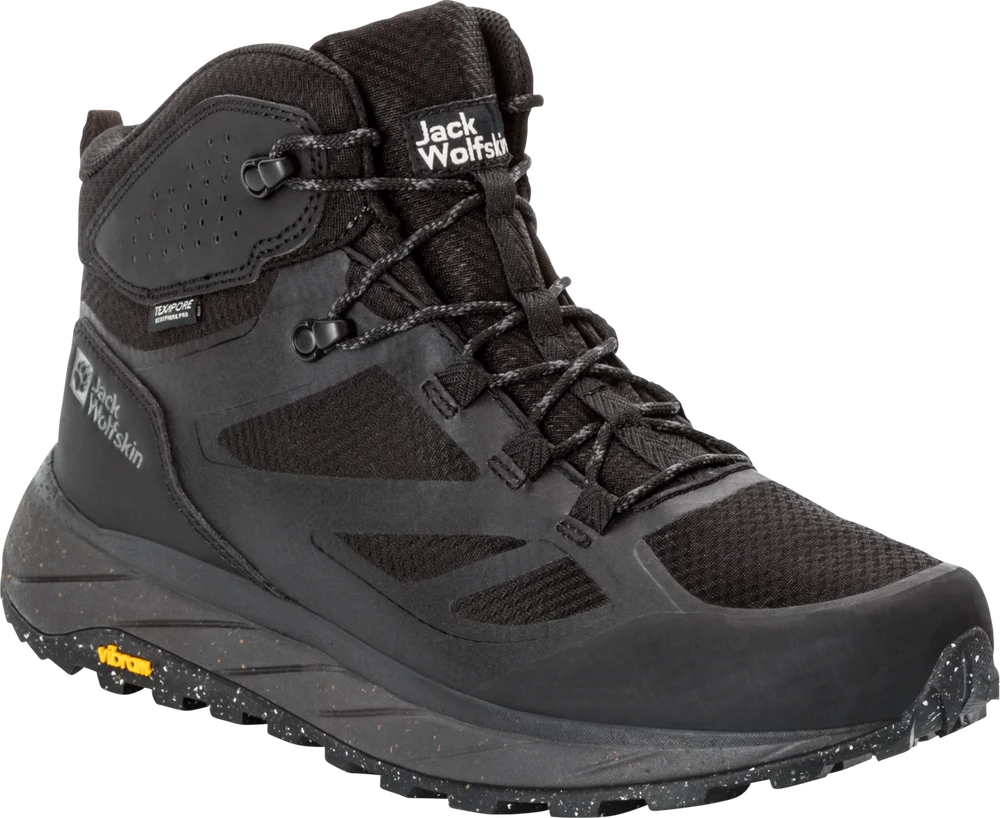 Jack Wolfskin Men's Terraventure Texapore Mid Black v:4687213