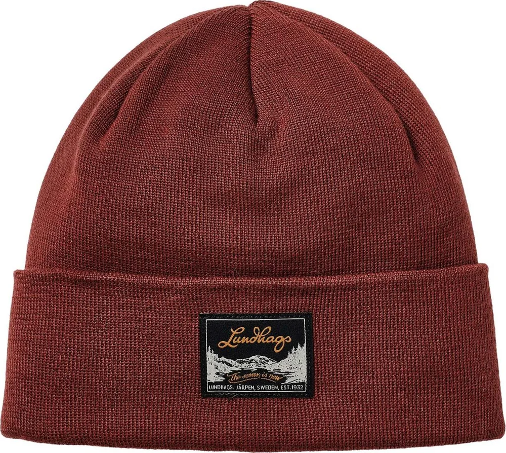 Lundhags Järpen Beanie Burgundy v:8000777 Lundhags Järpen Beanie Burgundy v:8000777
