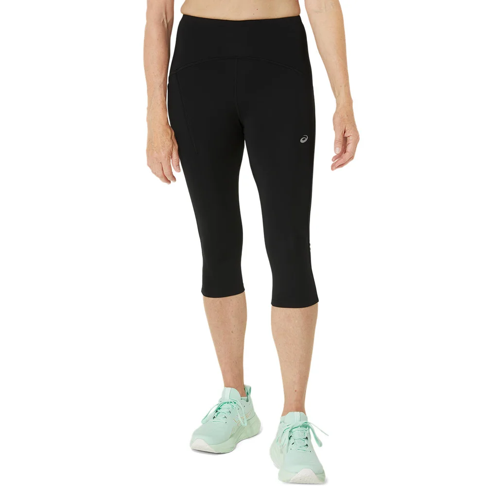 Asics Women's Road High Waist Capri Tight Performance Black v:8200797