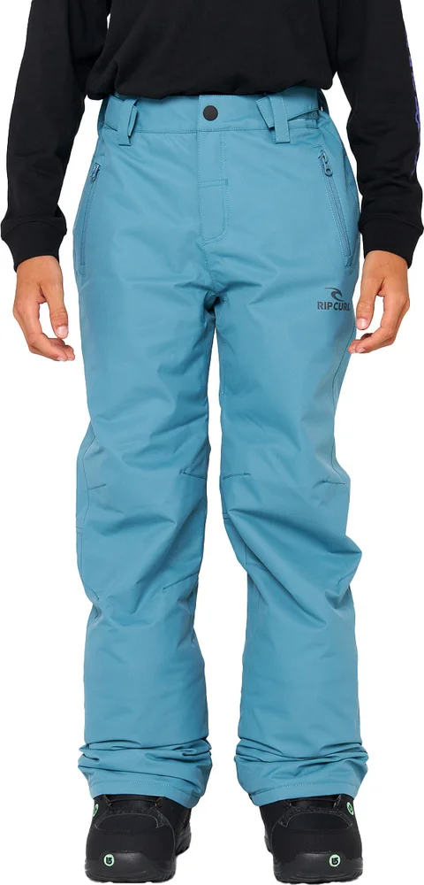 Rip Curl Kids' Olly Snow Pant Ocean Blue Tie v:5601932