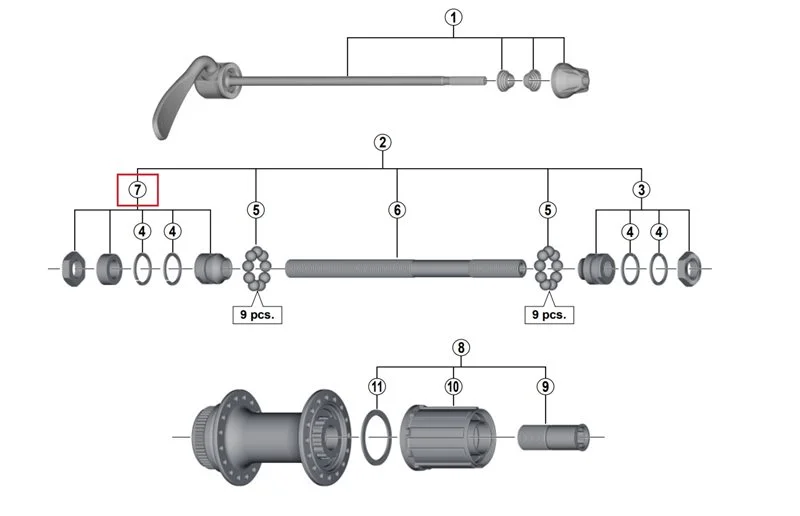 Shimano Kona Fh-Rm66 Venstre v:8081569