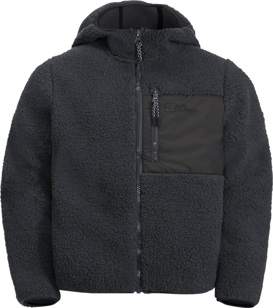 Jack Wolfskin Kids’ Ice Curl Hood Jacket Phantom v:1493877 Jack Wolfskin Kids’ Ice Curl Hood Jacket Phantom v:1493877