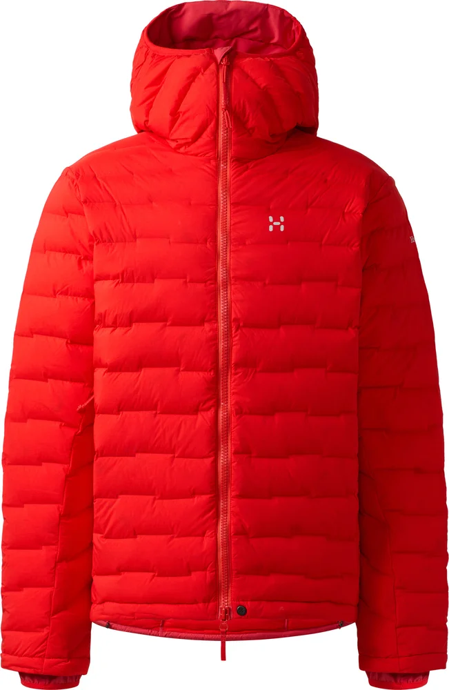 Haglöfs Men's Spitz Down Hood Tech Red v:6570130