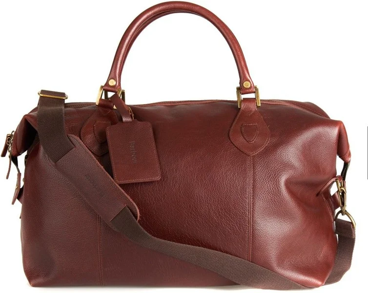 Leather Medium Travel Explorer Brown v:4824168