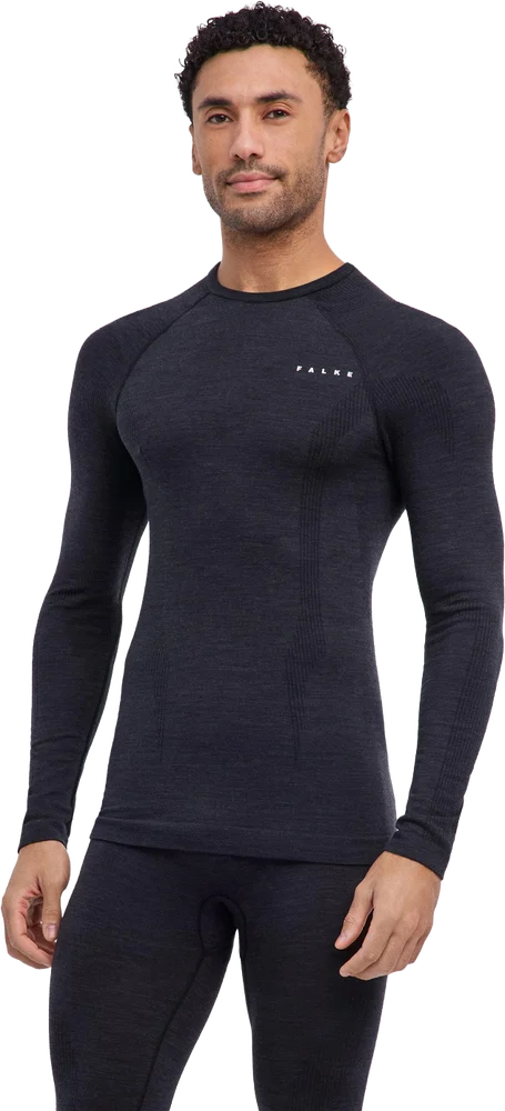 Falke Men’s Longsleeve Wool-Tech Black v:3052208