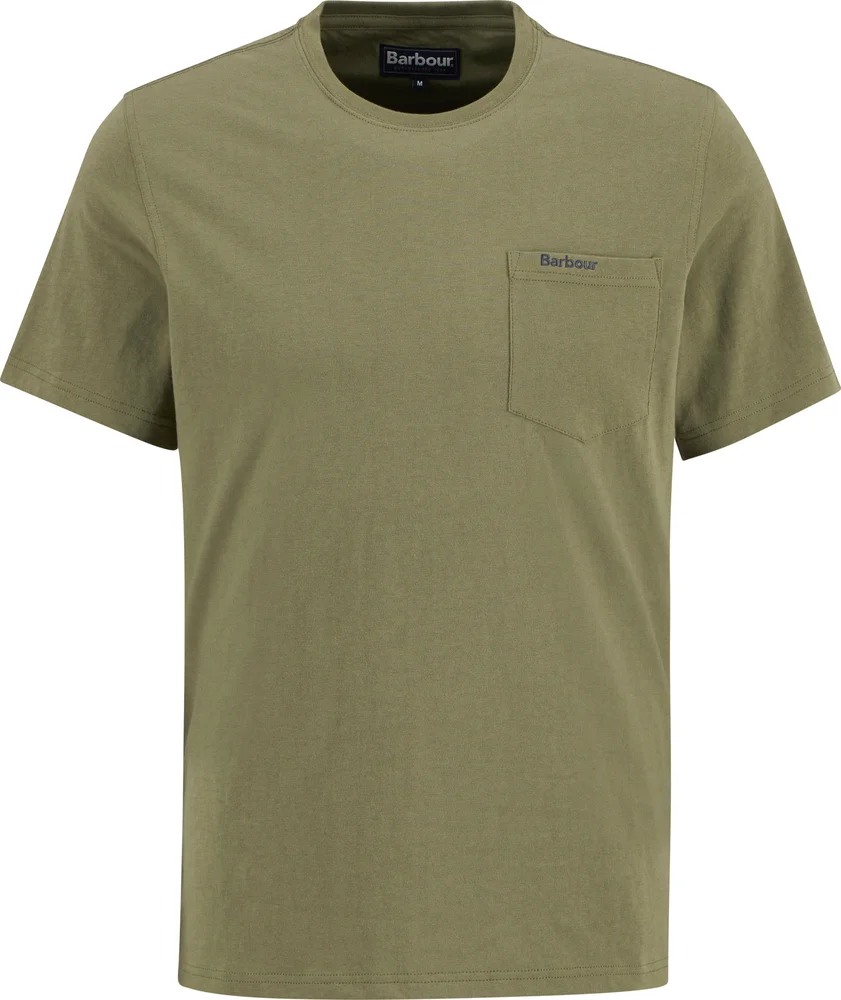 Barbour Men’s Barbour Langdon Pkt Grey Olive v:8723289
