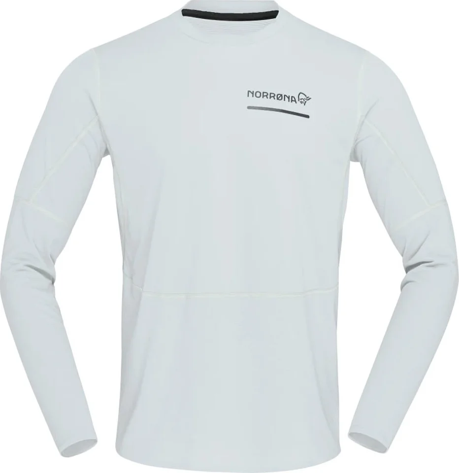 Norrøna Men’s Senja Equaliser Lightweight Long Sleeve Snow White v:2525781 Norrøna Men’s Senja Equaliser Lightweight Long Sleeve Snow White v:2525781