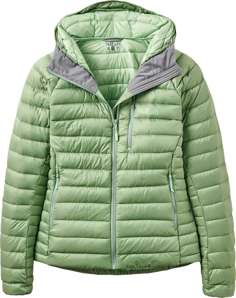 Rab Women's Microlight Alpine Down Jacket Dark Fig Green v:4224350