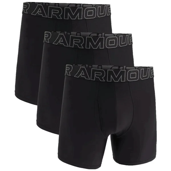 UA Performance Tech Solid 6″ 3-pack Black v:1989258 UA Performance Tech Solid 6″ 3-pack Black v:1989258