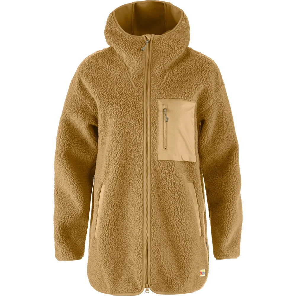 Fjällräven Women's Vardag Pile Fleece Long Buckwheat Brown v:7906704
