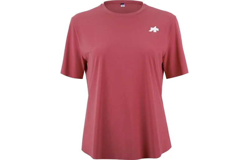 Sykkeltrøye Assos Tactica Post Ride Women's T-Shirt T5 Deadly Berry v:3580264