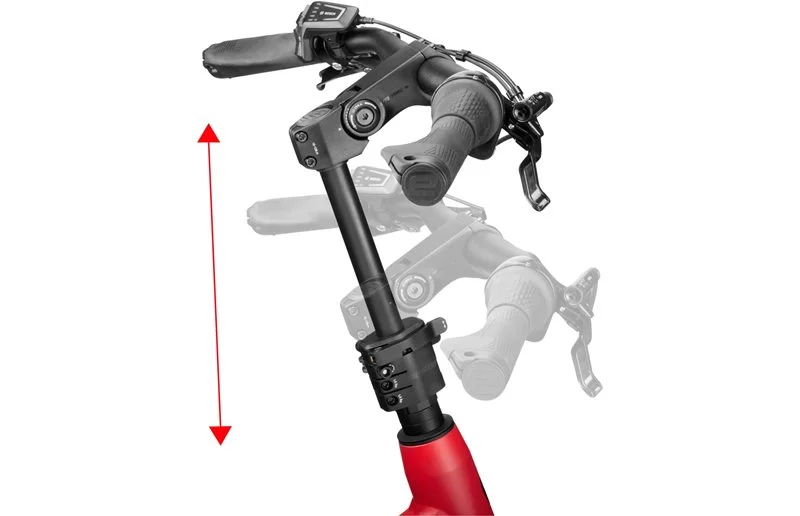 Styrestem Ergotec Stem Up & Down Turn Adjustable 28.9 v:5199195