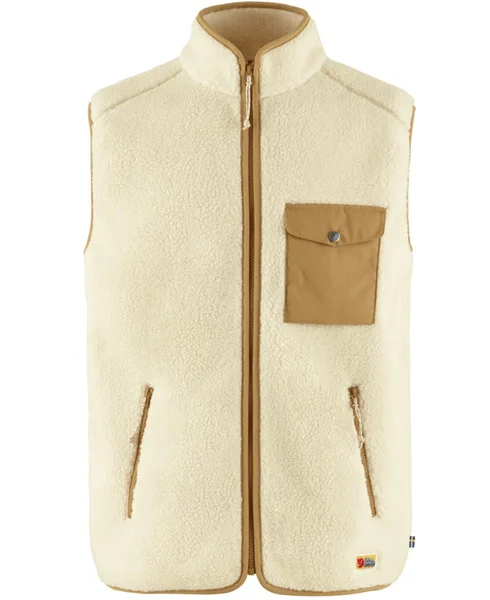 Vardag Pile Fleece Vest M Chalk White-Buckwheat Brown v:4920835