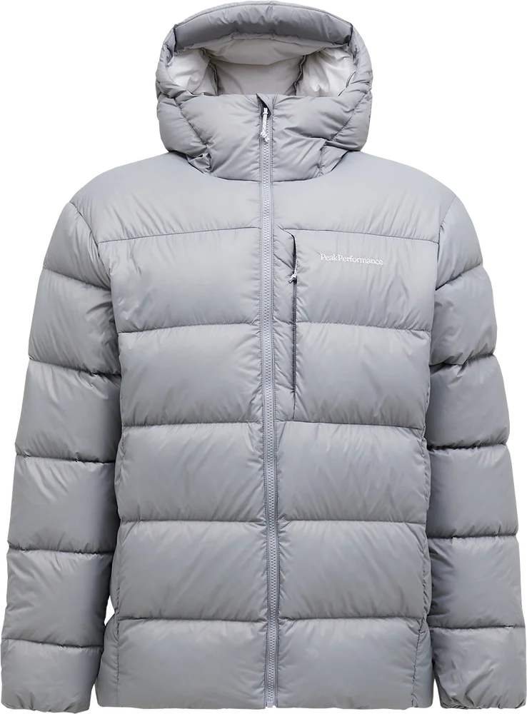 Peak Performance Men's Frost Down Puffer Jacket Lt Grey/antarctica/ v:4034657
