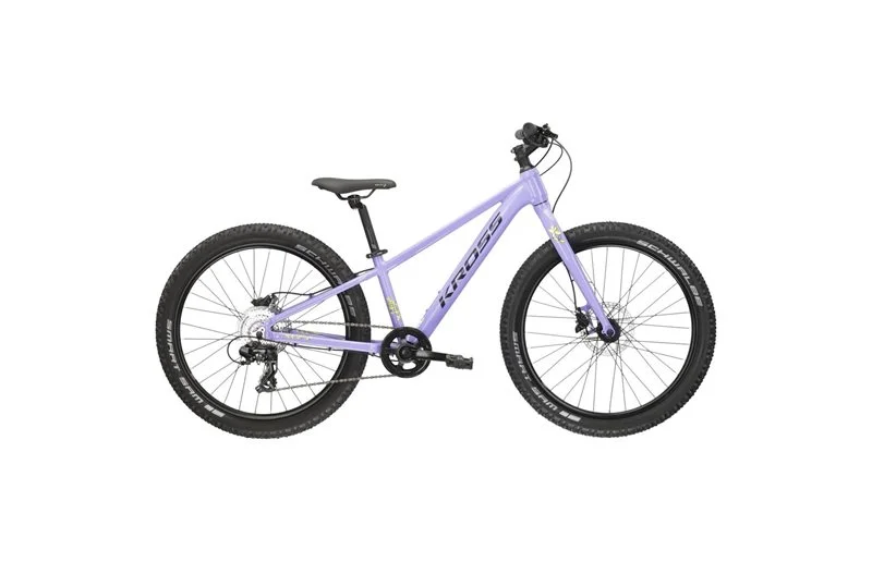 Barnesykkel Kross Lea Jr 2.0 Violet/Black 24 v:1184697 Barnesykkel Kross Lea Jr 2.0 Violet/Black 24 v:1184697