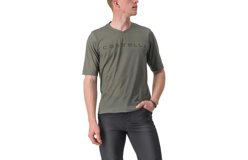 Castelli Trail Tech 2 Tee Men Forest Gray v:9384612 Castelli Trail Tech 2 Tee Men Forest Gray v:9384612
