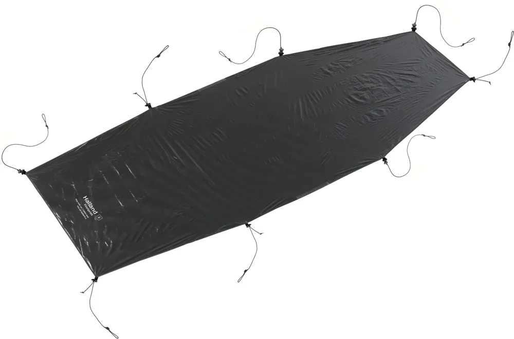 Nordisk Halland 2 Footprint Black v:3057703 Nordisk Halland 2 Footprint Black v:3057703