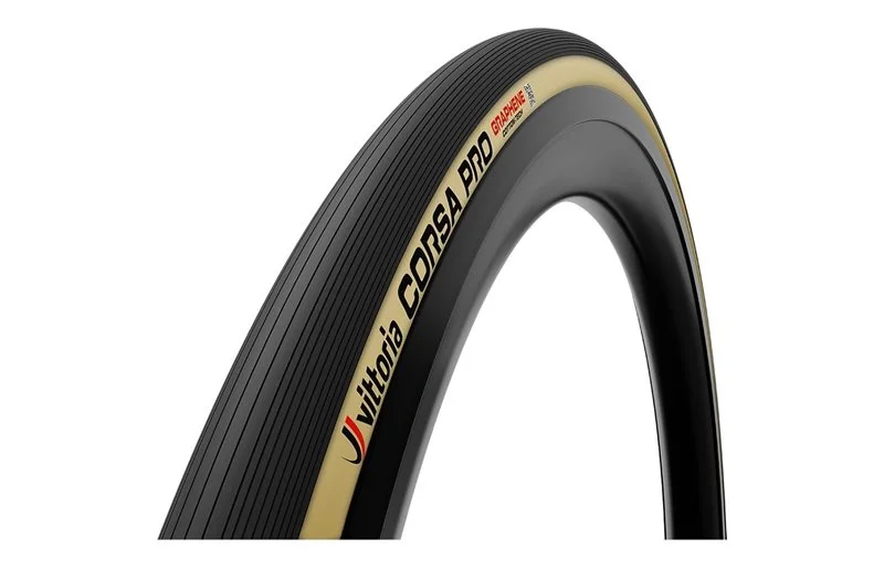Sykkeldekk Vittoria Corsa Pro Fold Tube G2 Black/Brown 700c v:1579899