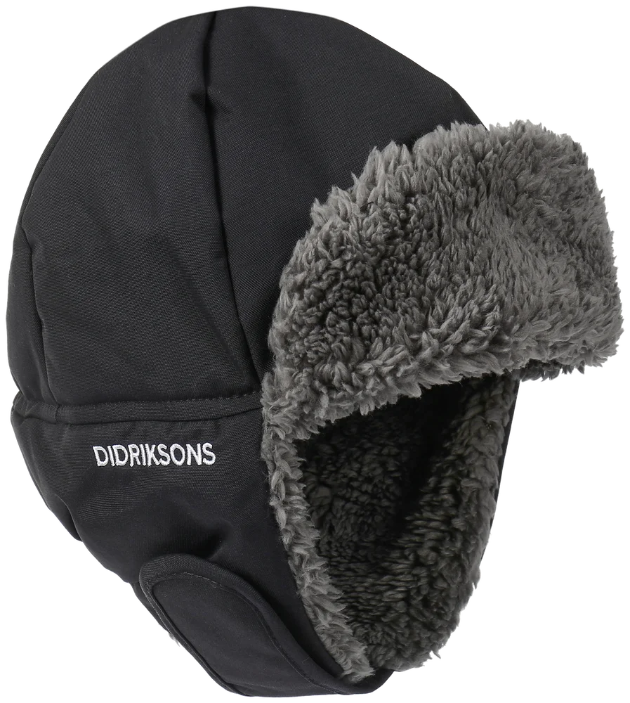 Didriksons Kids’ Biggles Cap 6 Black v:7459310 Didriksons Kids’ Biggles Cap 6 Black v:7459310