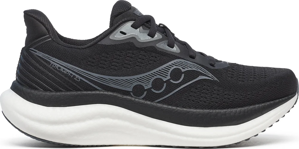 Saucony Women's Triumph 23 Wide Black/white v:4545859