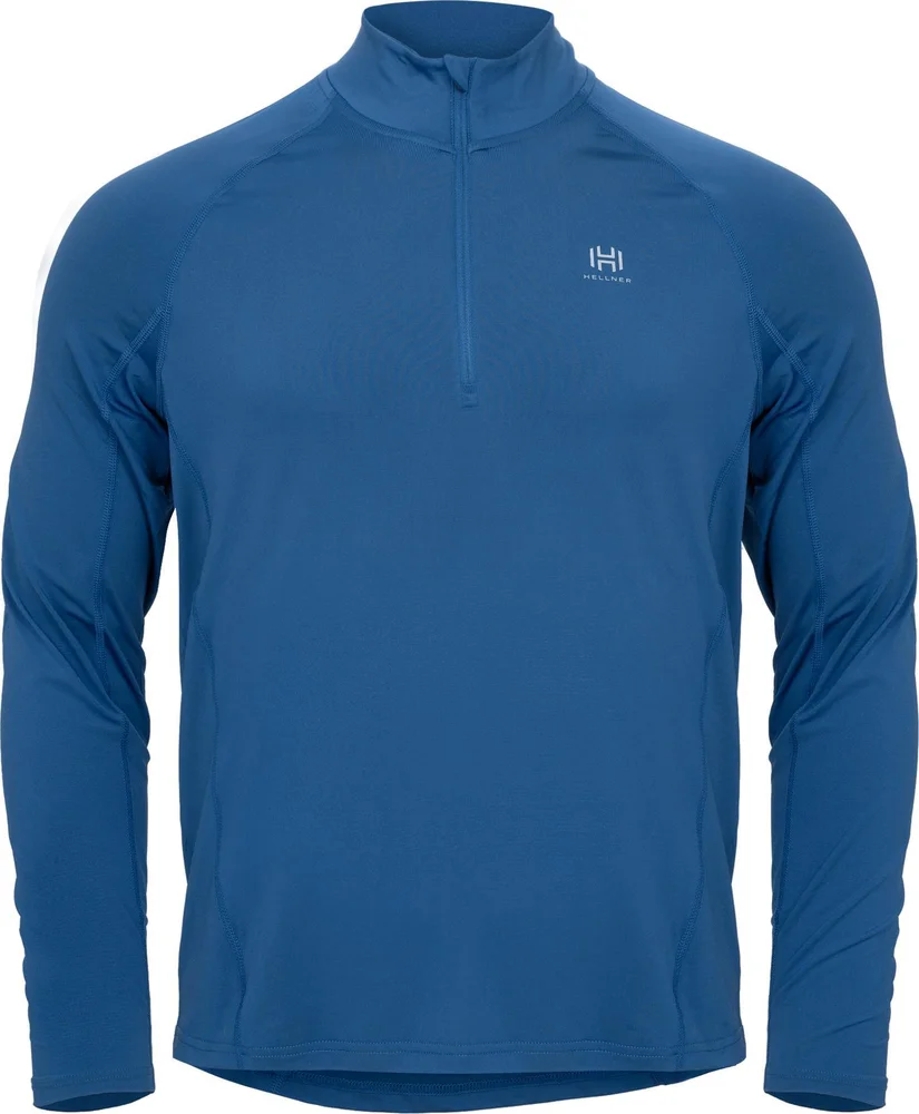 Hellner Men's Core Running Halfzip LS Tee Ensign Blue v:6388567