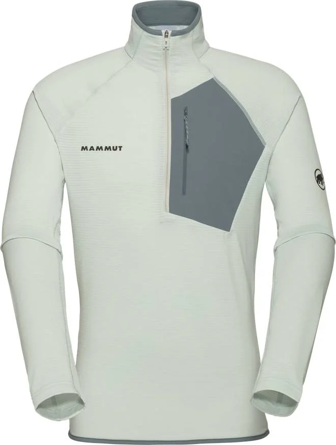 Mammut Men’s Aenergy Light ML Half Zip Pull Silver Sage/Strata v:3678115 Mammut Men’s Aenergy Light ML Half Zip Pull Silver Sage/Strata v:3678115