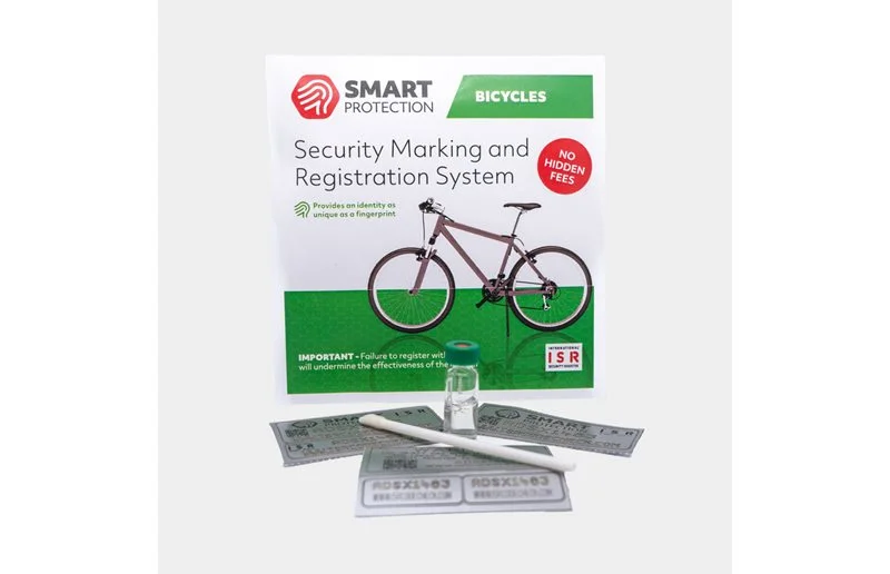 SmartDNA DNA-Merking/ISR Tyverisikring for sykkel med 6 dekaler v:8900484