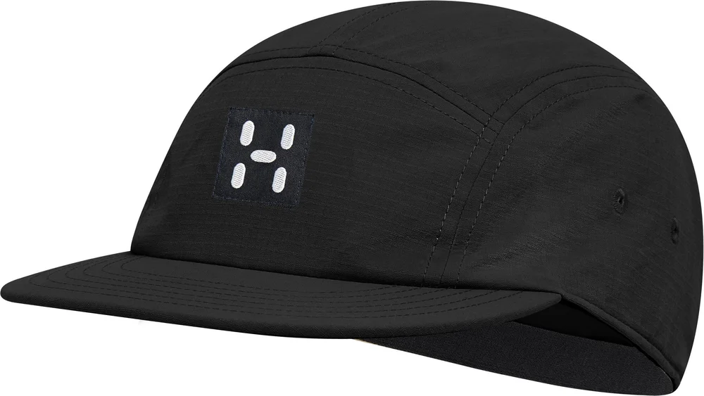 Haglöfs Brand Five Panel Cap True Black Solid v:6785850 Haglöfs Brand Five Panel Cap True Black Solid v:6785850