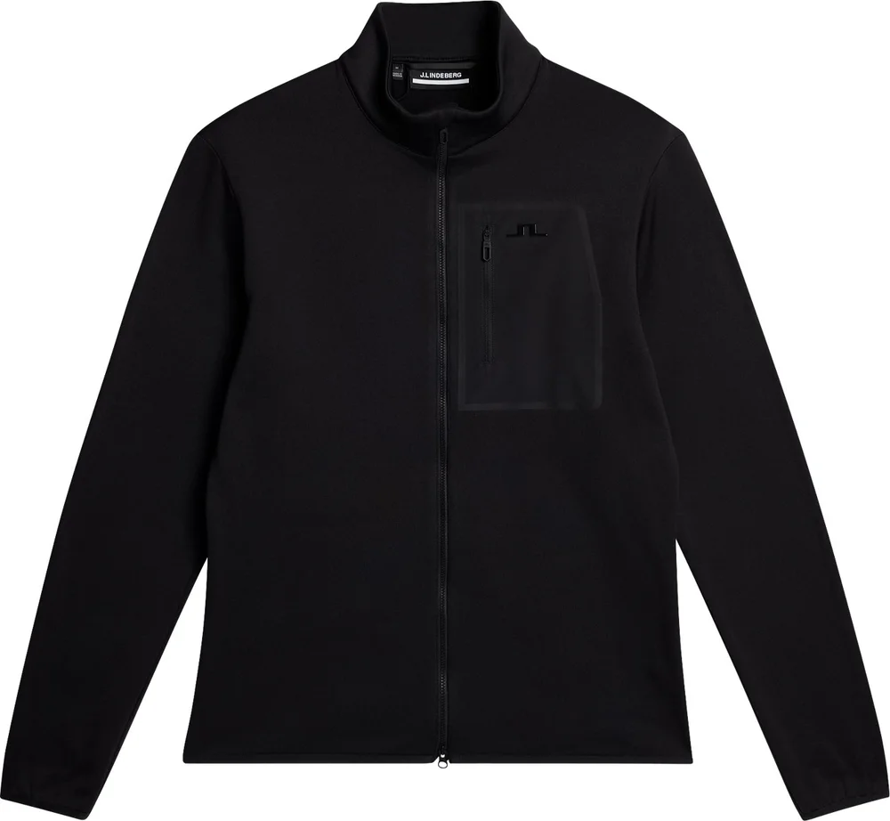 J.Lindeberg Men's Wayne Polartec Mid Layer Black v:4713327