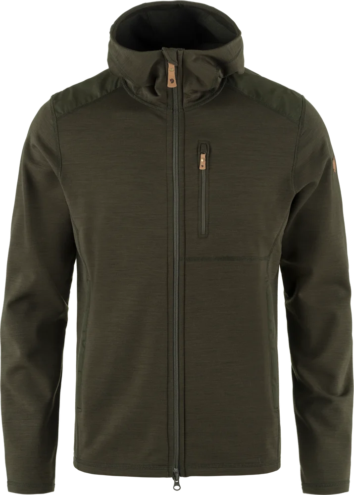 Fjällräven Men’s Keb Fleece Hoodie Deep Forest v:7420038 Fjällräven Men’s Keb Fleece Hoodie Deep Forest v:7420038