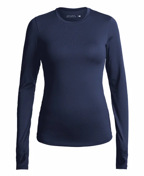 Arc Long Sleeve Black Iris v:3482313