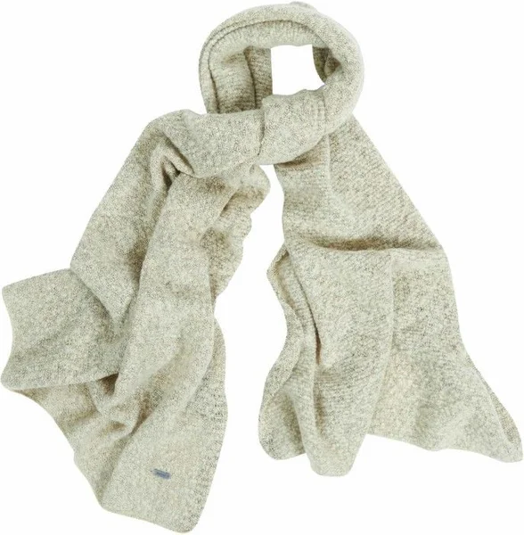 W's Plain Boucle Scarf Neutral v:9786537