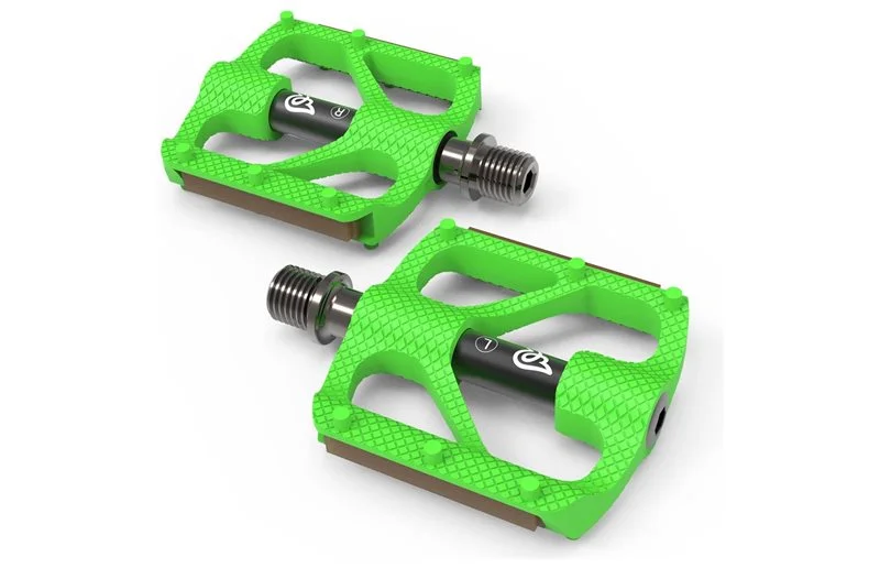 Sykkelpedaler Early Rider P1 Pedal Resin Green v:2531272