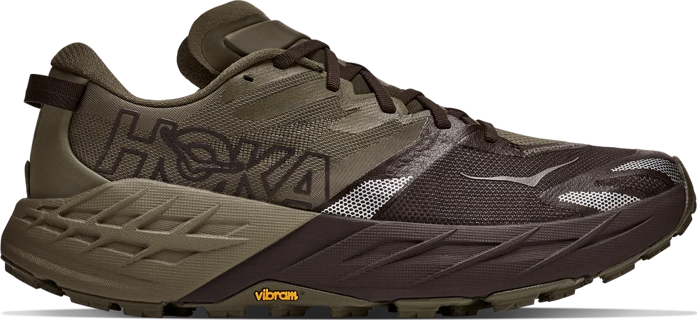 Hoka Men's Speedgoat 7 Antique Olive/Black v:7606240