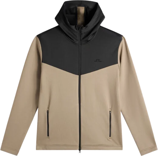 J.Lindeberg Men´s Maclean Zip Hood Brindle v:9176072