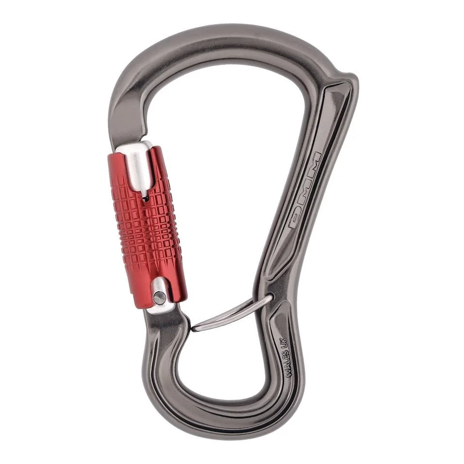 DMM Ceros Kwiklock Titanium/Red v:7987264 DMM Ceros Kwiklock Titanium/Red v:7987264