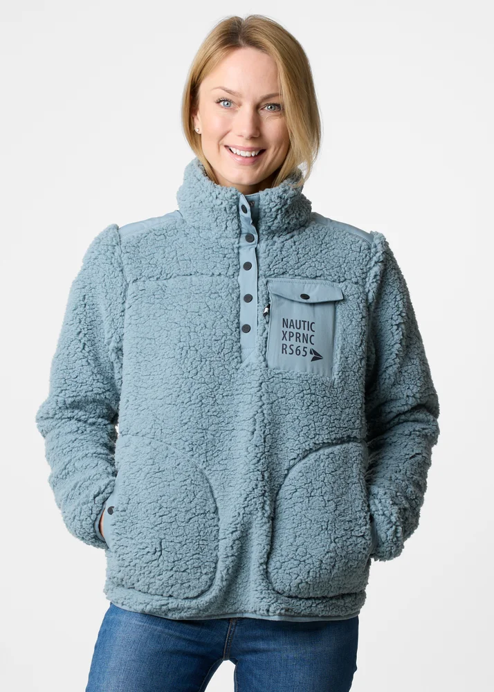 Marstrand Stretch Pile Half Neck W v:7025335