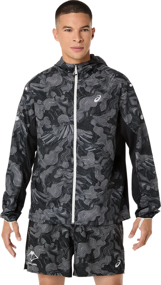 Asics Men’s Fujitrail Packable Jacket Performance Black v:5874693 Asics Men’s Fujitrail Packable Jacket Performance Black v:5874693