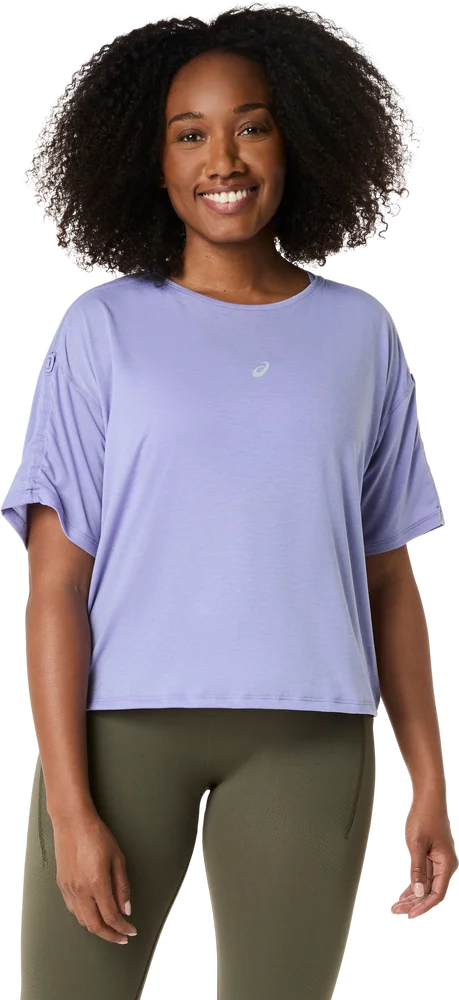 Asics Women’s Nagino Run Adjustable Ss Top Bluebell v:2448211 Asics Women’s Nagino Run Adjustable Ss Top Bluebell v:2448211