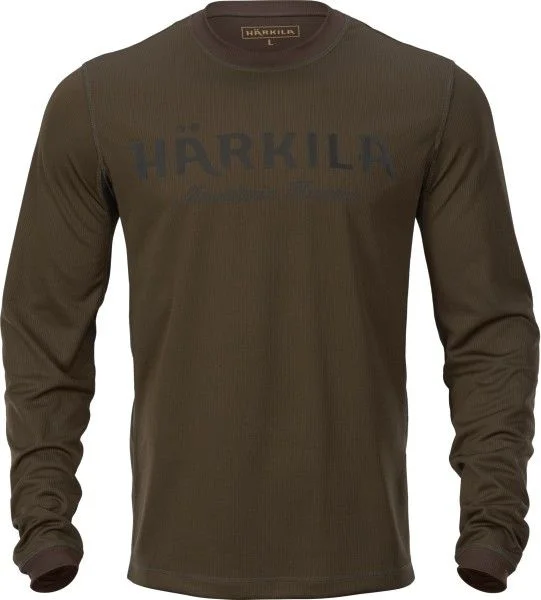 Mountain Hunter L/S T-Shirt Hunting Green/Shadow Brown v:4491371