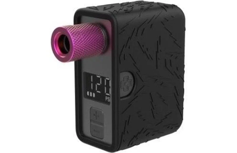 Sykkelpumpe Airmach Electric Mini Pro Inflator MUC-OFF Black/Pink v:1721939