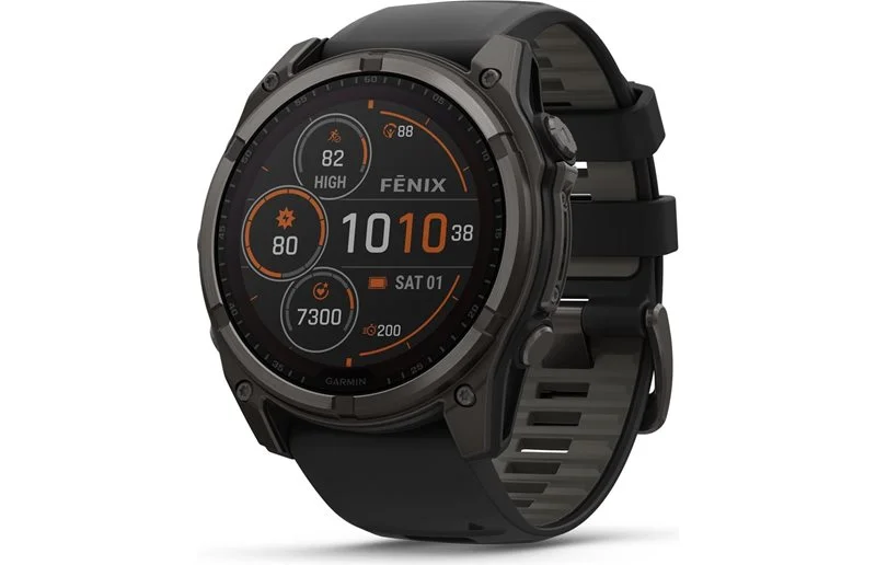 Garmin Treningsklokke Fenix 8 Sapphire Solar 51 black/black v:6289648