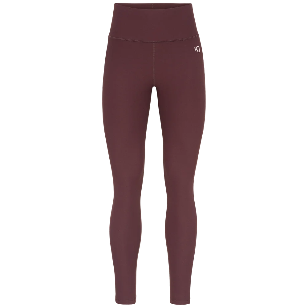 Kari Traa Women's Nina High Waist Tights Cocoa Powder v:6307227