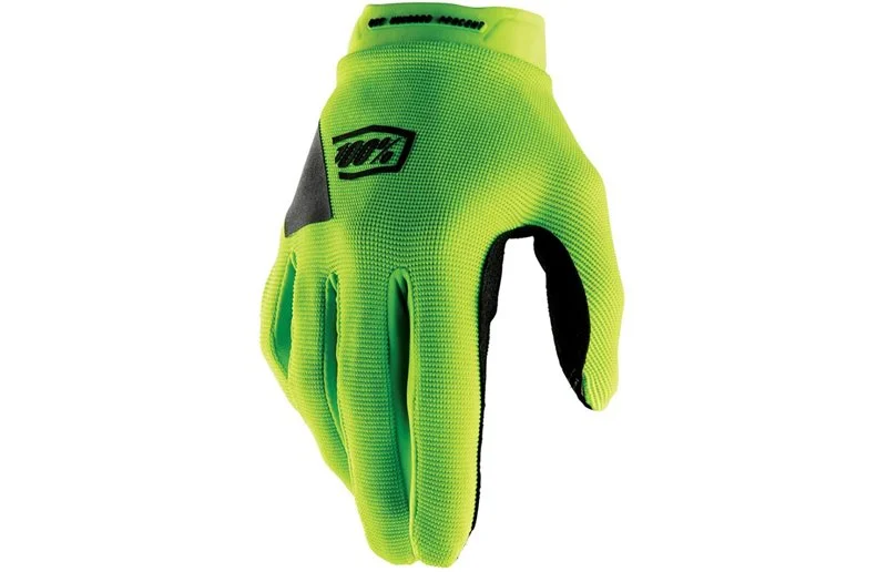 100% Ridecamp Hansker Fluo Yellow v:2839471