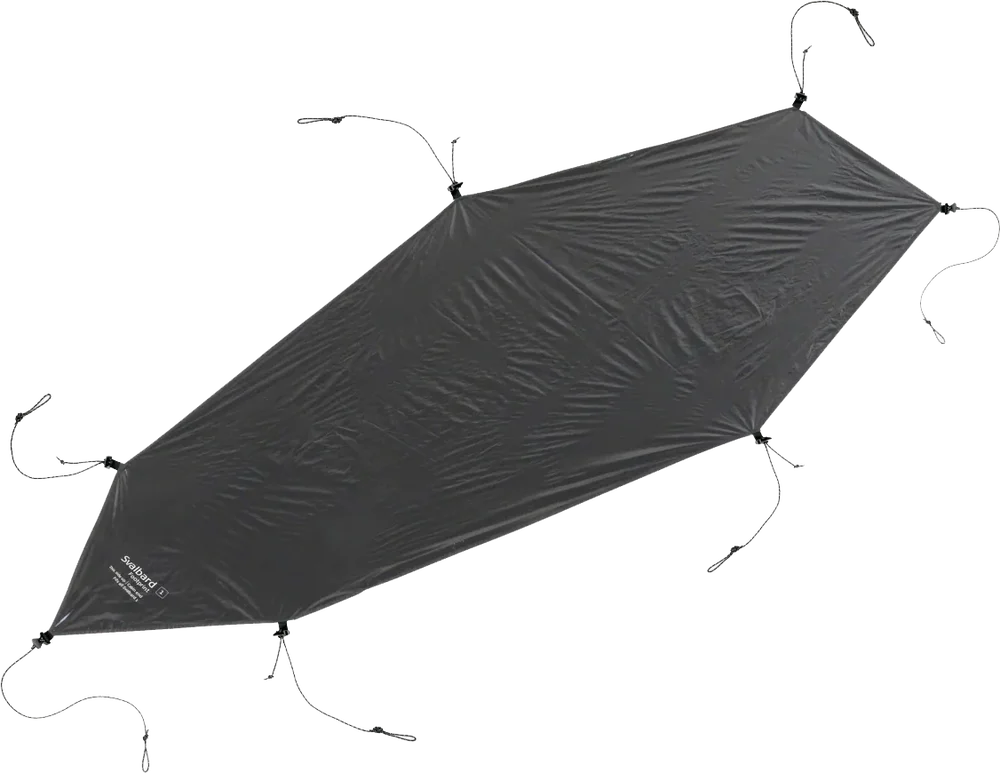 Nordisk Svalbard 1 Si (2.0) Footprint Black v:3681867